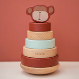 Houten stapeltoren Trixie - Mr. Monkey