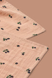 Tetradoek Liewood - Mini berry/pale tuscany (set van 2) 65x65cm