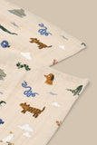 Tetradoek Liewood - Around the world (set van 2) 65x65cm