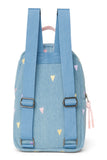 Mini rugzak Studio Noos - Denim Light Blue Hearts