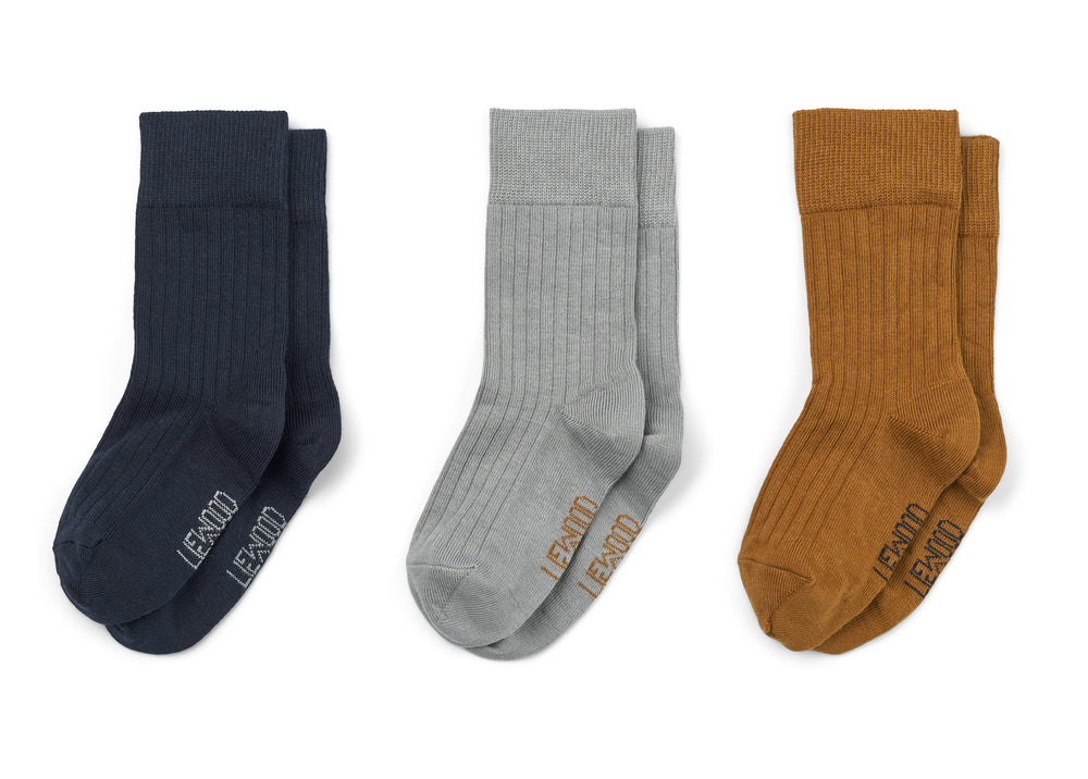Sokjes Liewood - Lorenzo 3-pack maat 19-21 (6-12 maanden)