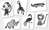 Flash Cards Mini Coco - Safari