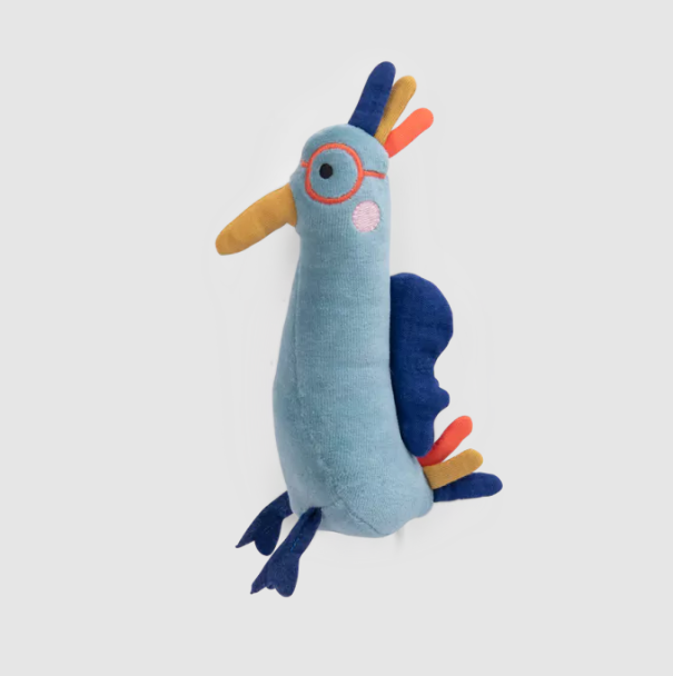 Knuffel Moulin Roty - Oiseau Bleu