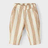 broek Lil' Atelier - stripes Whitecap Gray