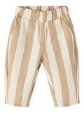 broek Lil' Atelier - stripes Whitecap Gray