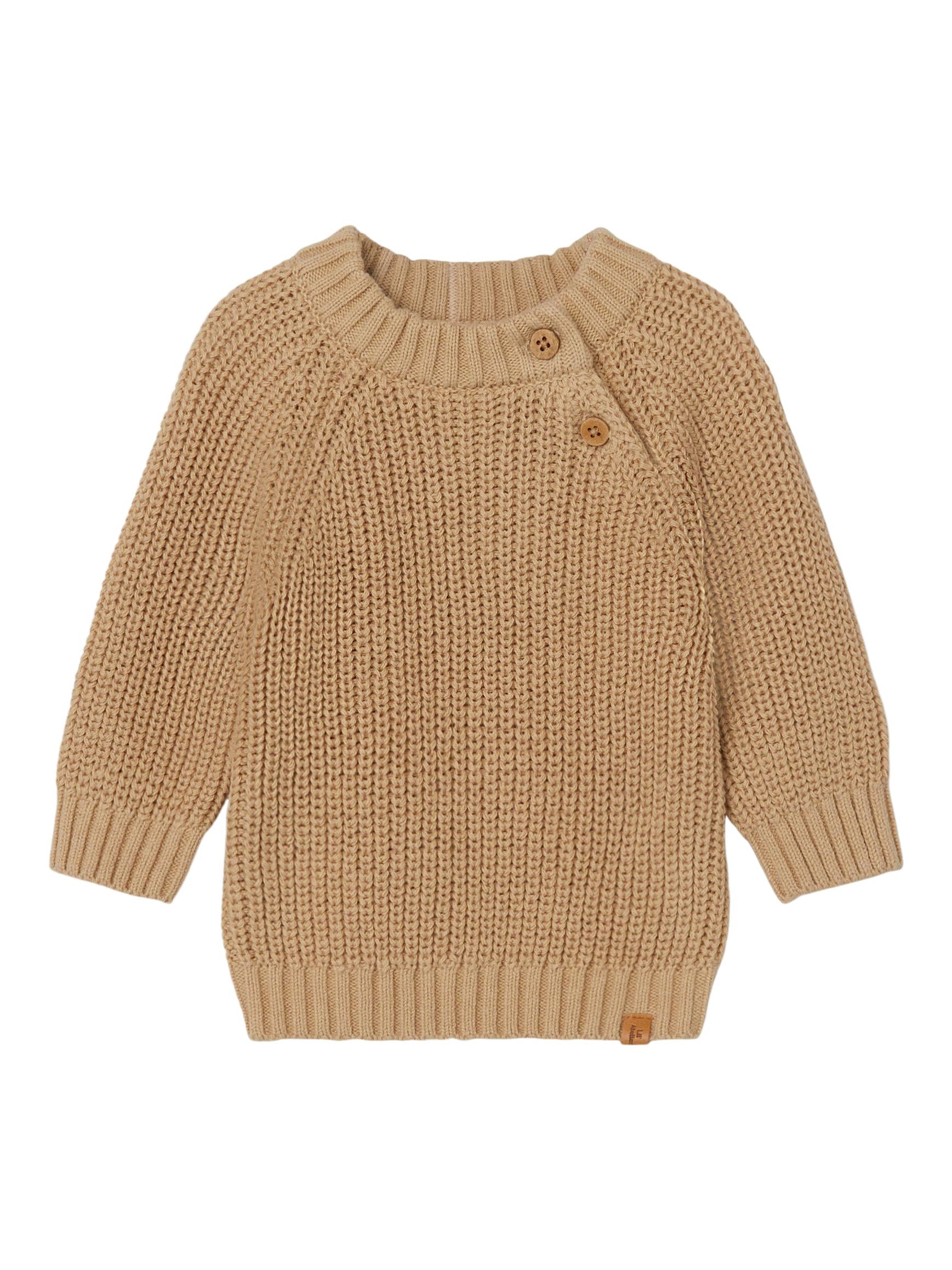 gebreide trui Lil' Atelier - warm sand