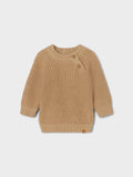 gebreide trui Lil' Atelier - warm sand