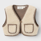 Sherpa vest Lil' Atelier - Birch