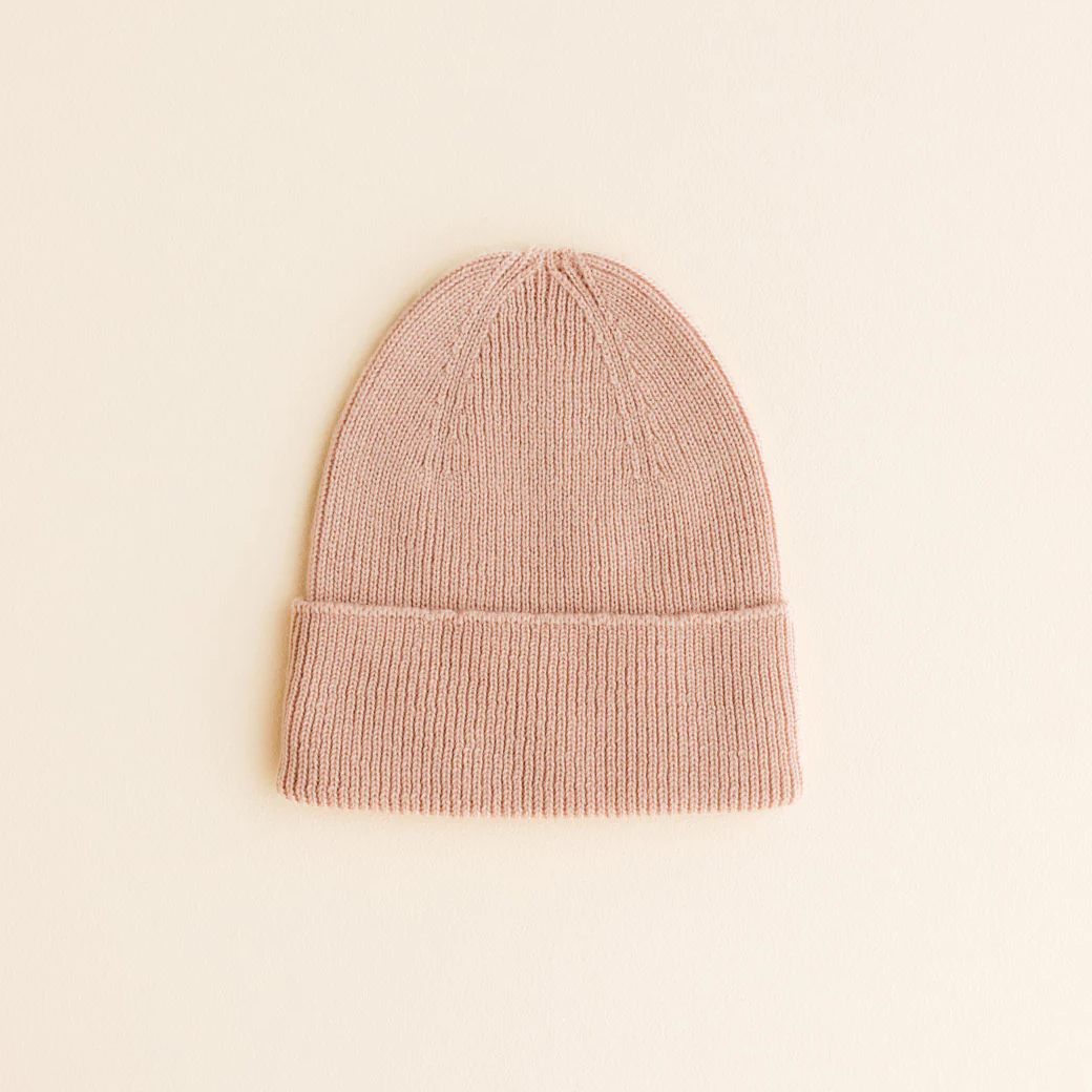Beanie HVID Fonzie newborn - rose