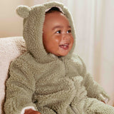 Teddy onesie Little Dutch - Soft green