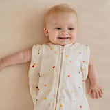 4-seizoensslaapzak Puckababy - Hearts Confetti (6m-2,5j)