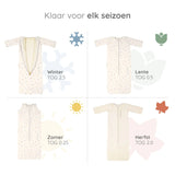 4-seizoensslaapzak Puckababy - Hearts Confetti (6m-2,5j)