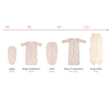 Inbakerslaapzakje Puckababy - Piep Blossom 0.5 TOG