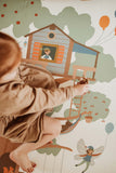 2-in-1 puzzelmat en opbergbox Play & Go - EEVAA Treehouse (120x180cm)