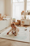 2-in-1 puzzelmat en opbergbox Play & Go - EEVAA The Village (120x180cm)