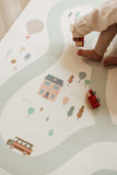 2-in-1 puzzelmat en opbergbox Play & Go - EEVAA The Village (120x180cm)