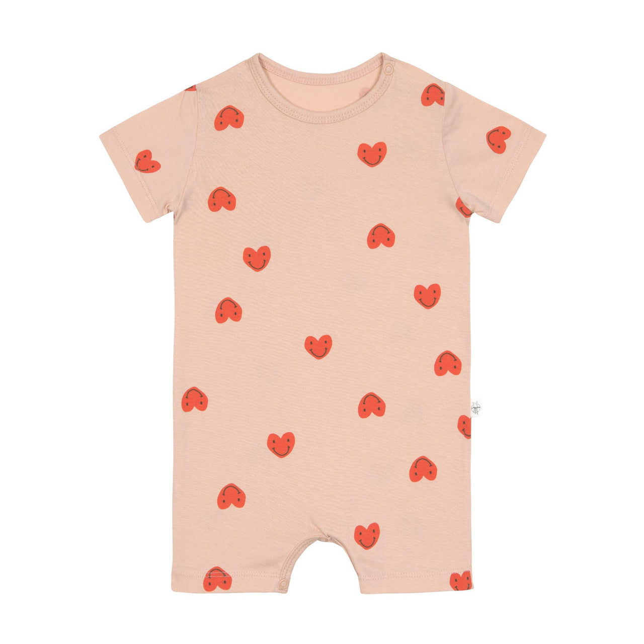 Playsuit Lässig - Heart peach rose