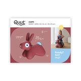Hoppi Bunny Quut - Burgundy