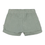 short Feetje - Summer Woven - Sea Green