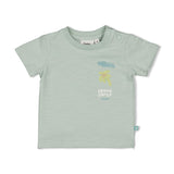 T-shirt Feetje - You Croc my World  - mint