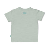 T-shirt Feetje - You Croc my World  - mint