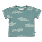 T-shirt Feetje - You Croc my World  - Sea Green