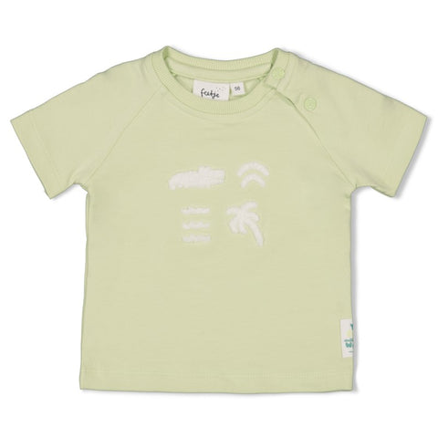 T-shirt Feetje - You Croc my World  - Lime
