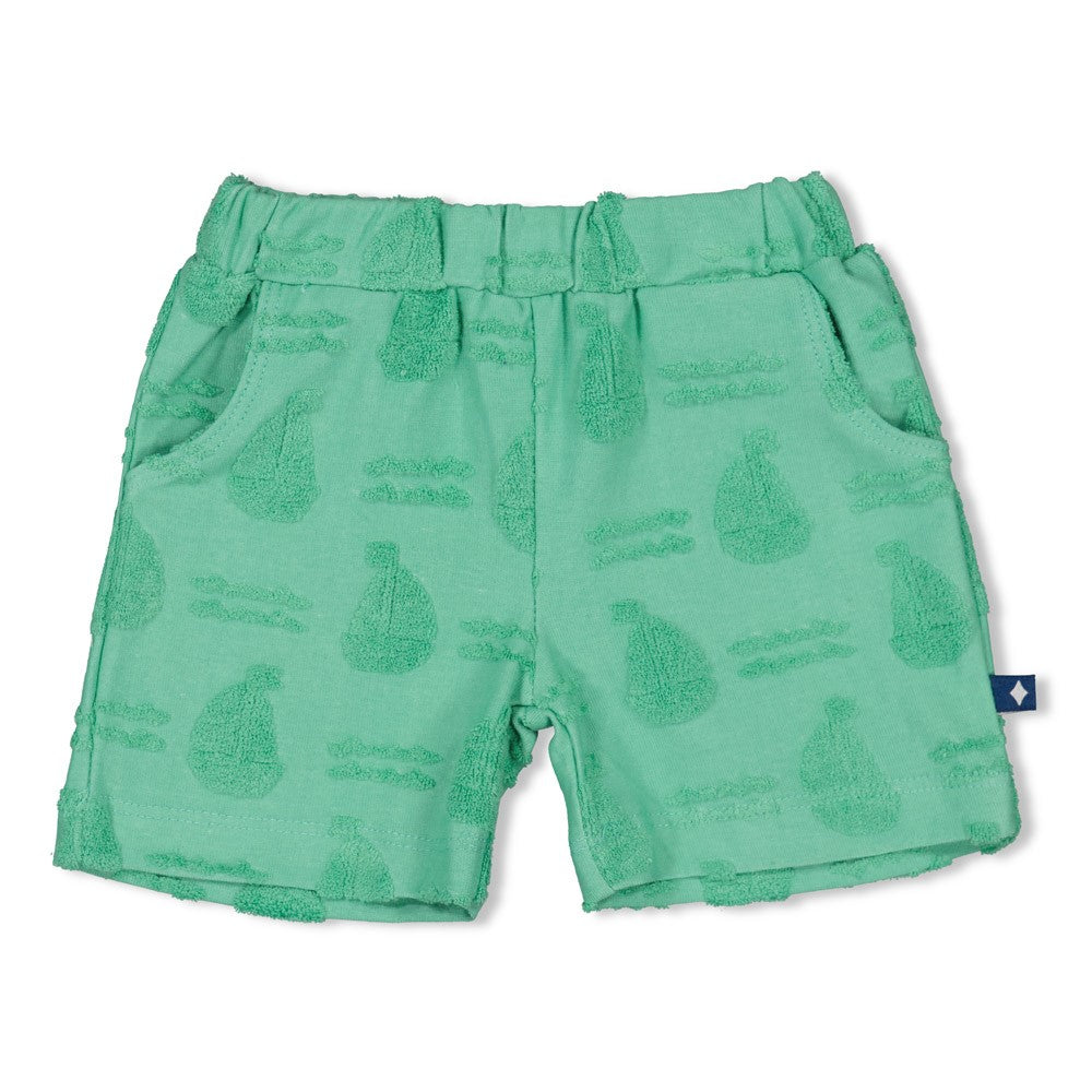 Short badstof Feetje - Seaside happiness