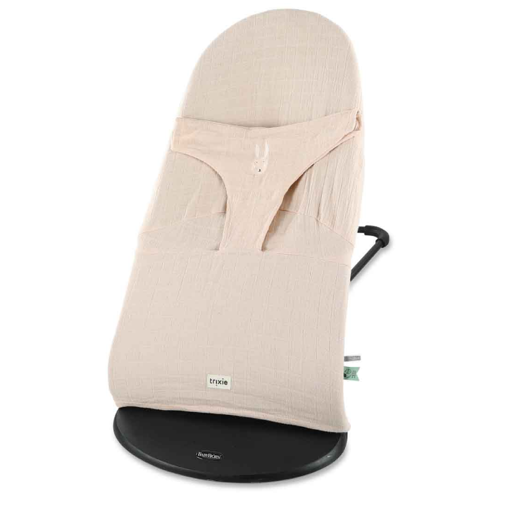 Hoes voor wippertje Trixie - voor BabyBjorn - Bliss Blossom Mrs Rabbit