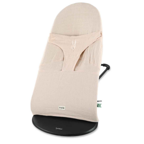 Hoes voor wippertje Trixie - voor BabyBjorn - Bliss Blossom Mrs Rabbit