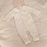 onesie Feetje - Honey Bear - Sand