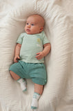 T-shirt Feetje - You Croc my World  - mint