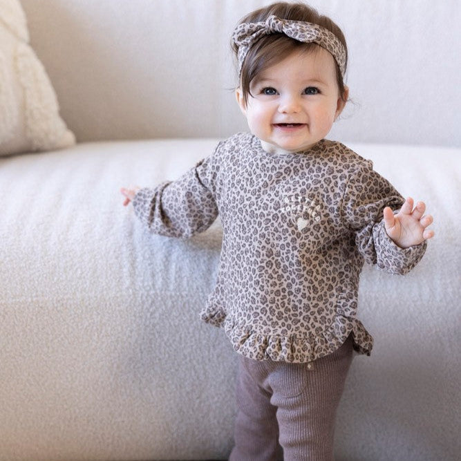 Trui Feetje - Better together Taupe