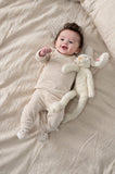 overslag t-shirt Feetje - velours rib - The Cuddle Company