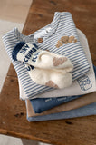 T-shirt lange mouw Feetje - Breakfast Buddy stripe