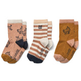 Sokjes Liewood - Silas Unicorn Mix 3-pack maat 17/18 (0-6maanden)