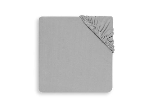 Hoeslaken Jollein - Soft grey 70x140cm