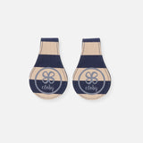 Leren swaddle clips Cloby - Navy Blue
