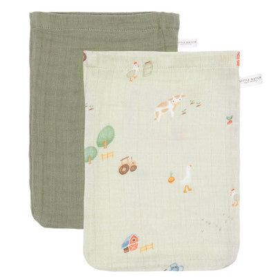 Washandjes Little dutch - Little farm (set van 3)