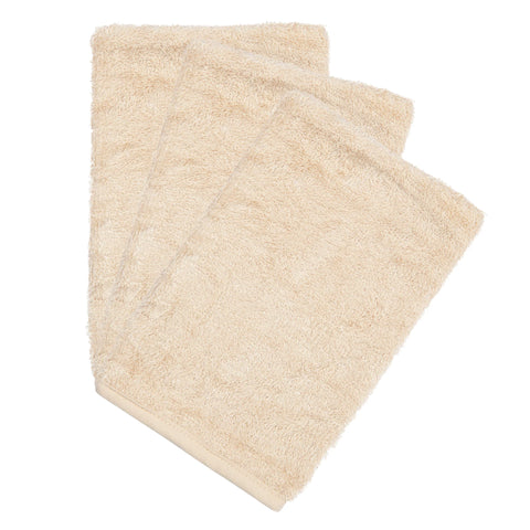 Washandjes (set van 3) Timboo - Frosted Almond