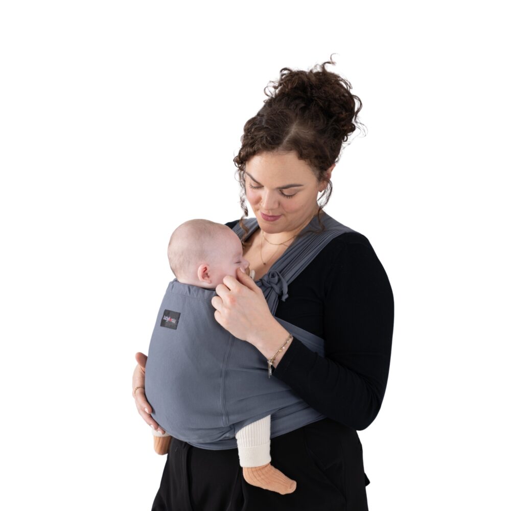 Draagdoek Babylonia tricot easy - antracite