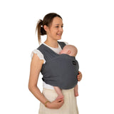 Draagdoek Babylonia tricot easy - antracite