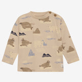 T-shirt-truitje B4K - Moonlight North pole