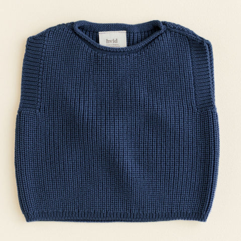 Vest Harvey Hvid - Blue (0-6m)
