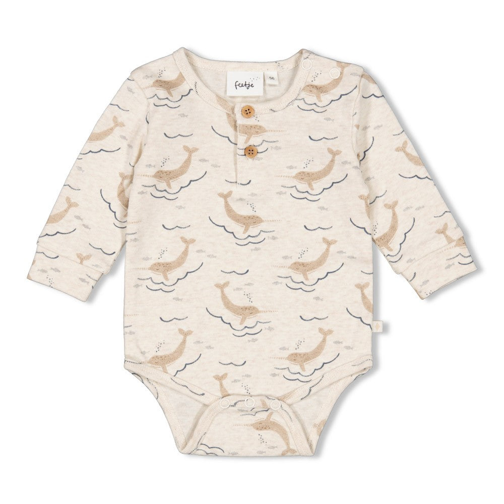 romper Feetje - Narwal