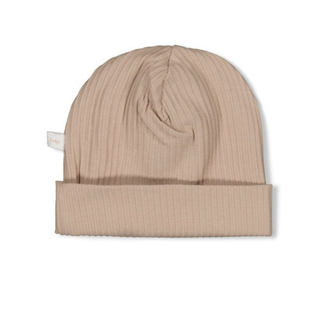 muts Feetje - Rib taupe