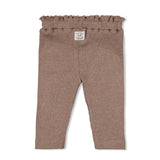 broekje Feetje - Better together rib taupe