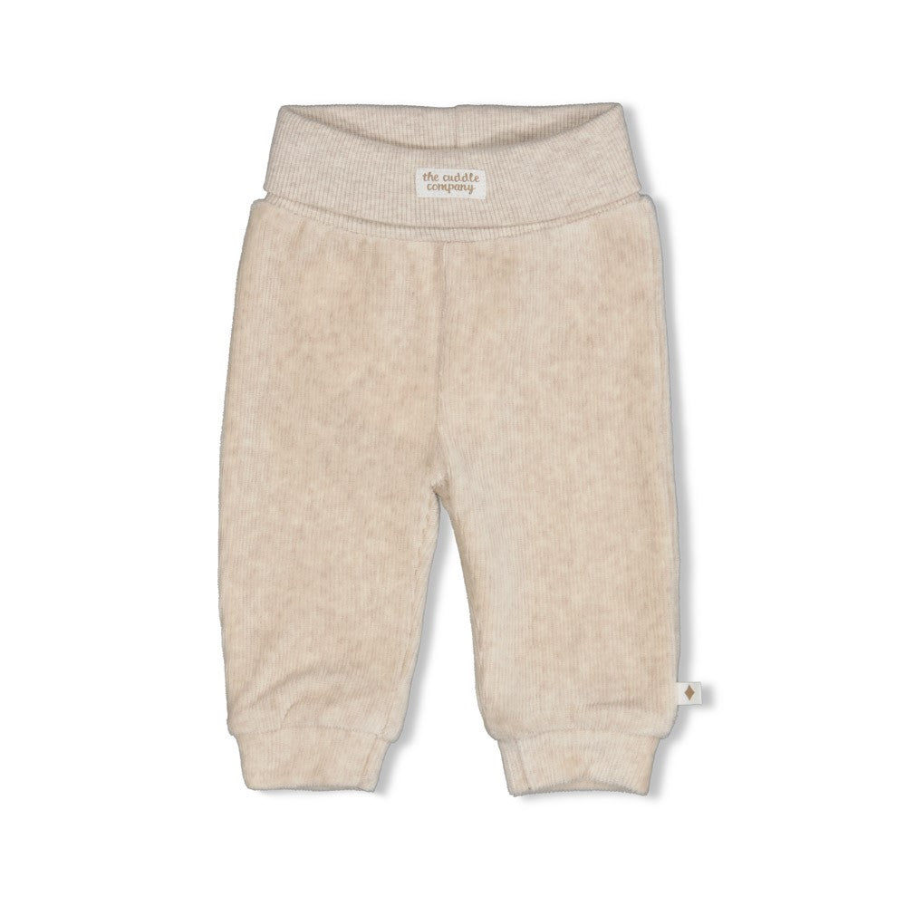 Broek Feetje - velours rib - The Cuddle Company