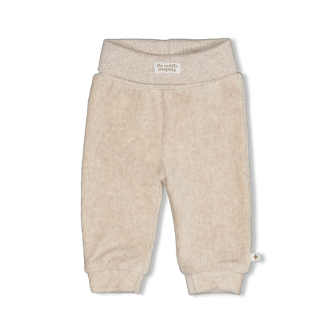 Broek Feetje - velours rib - The Cuddle Company