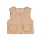 Omkeerbare gilet Feetje - Forest Garden